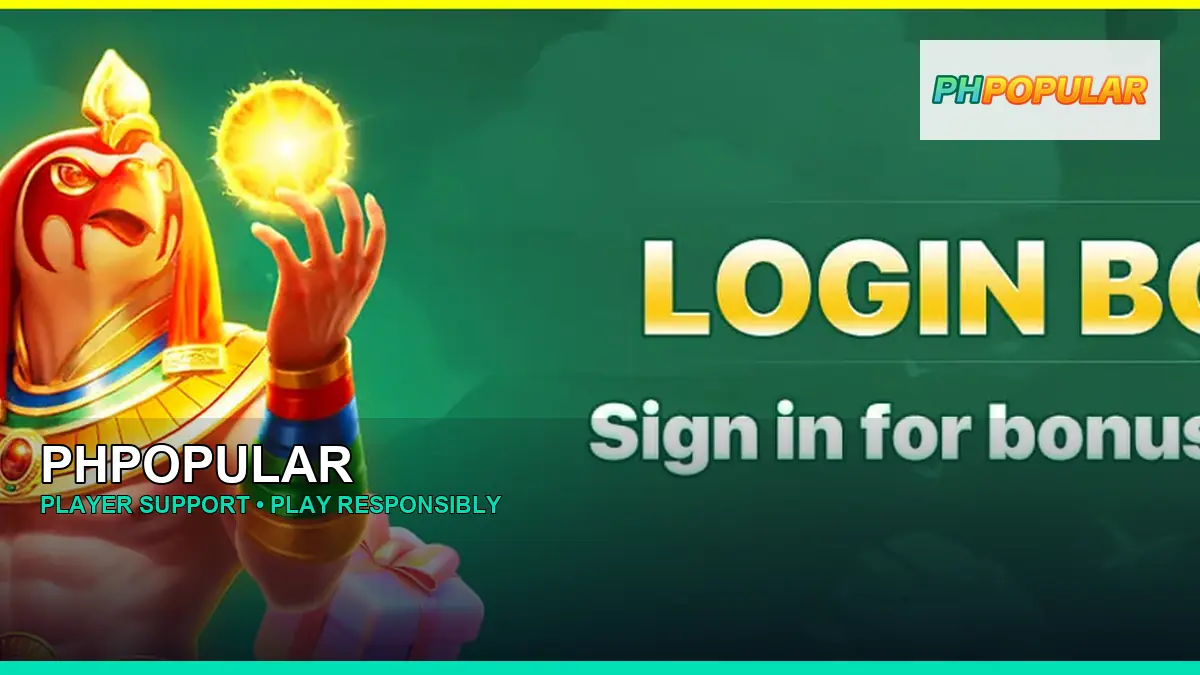 PHPOPULAR player support and responsible gaming guide for Philippine players